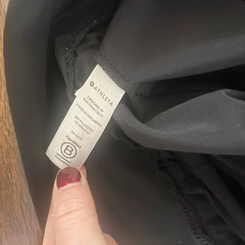 Athleta Sutton Cargo Jogger Pants Black Size 10 - Picture 7 of 8